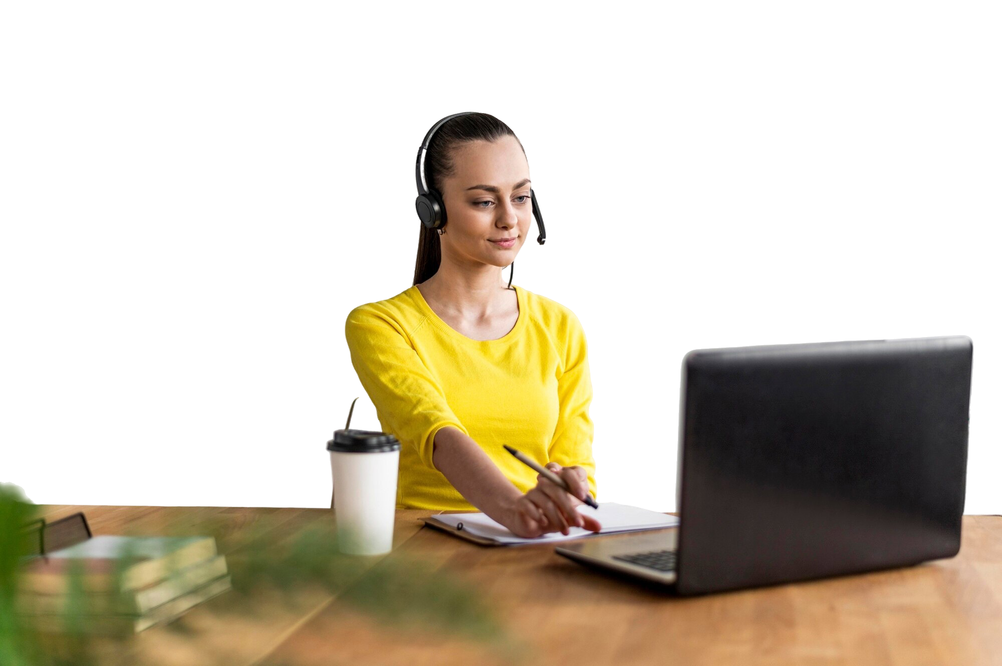 Profesional trabajando